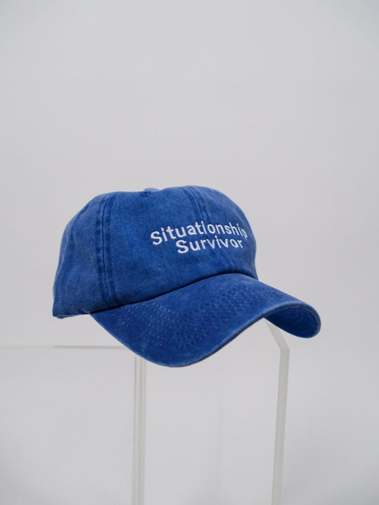 Situationship Survivor Blue Cap