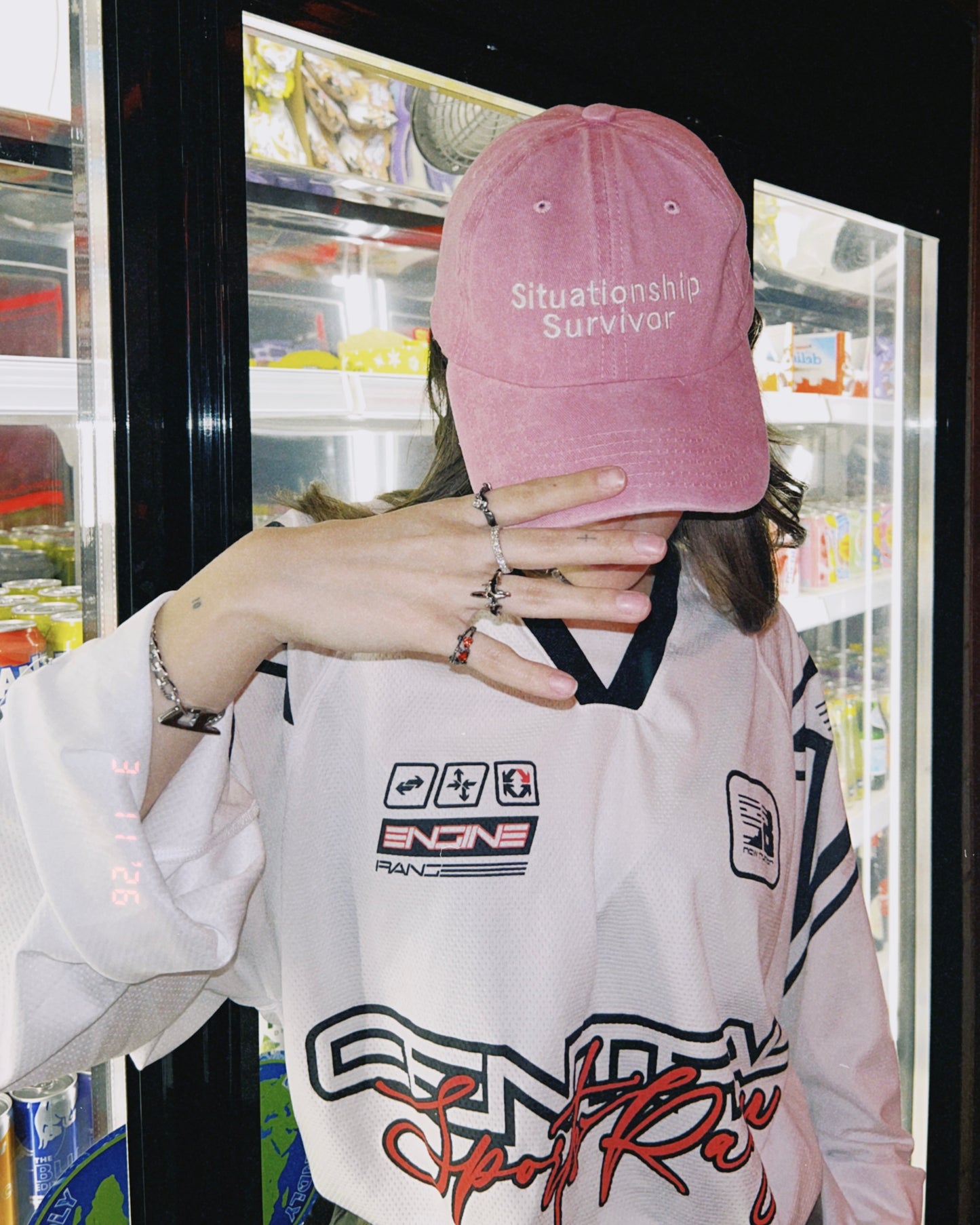 Situationship Survivor Pink Cap