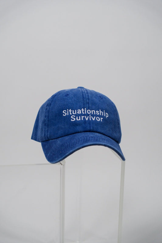Situationship Survivor Blue Cap