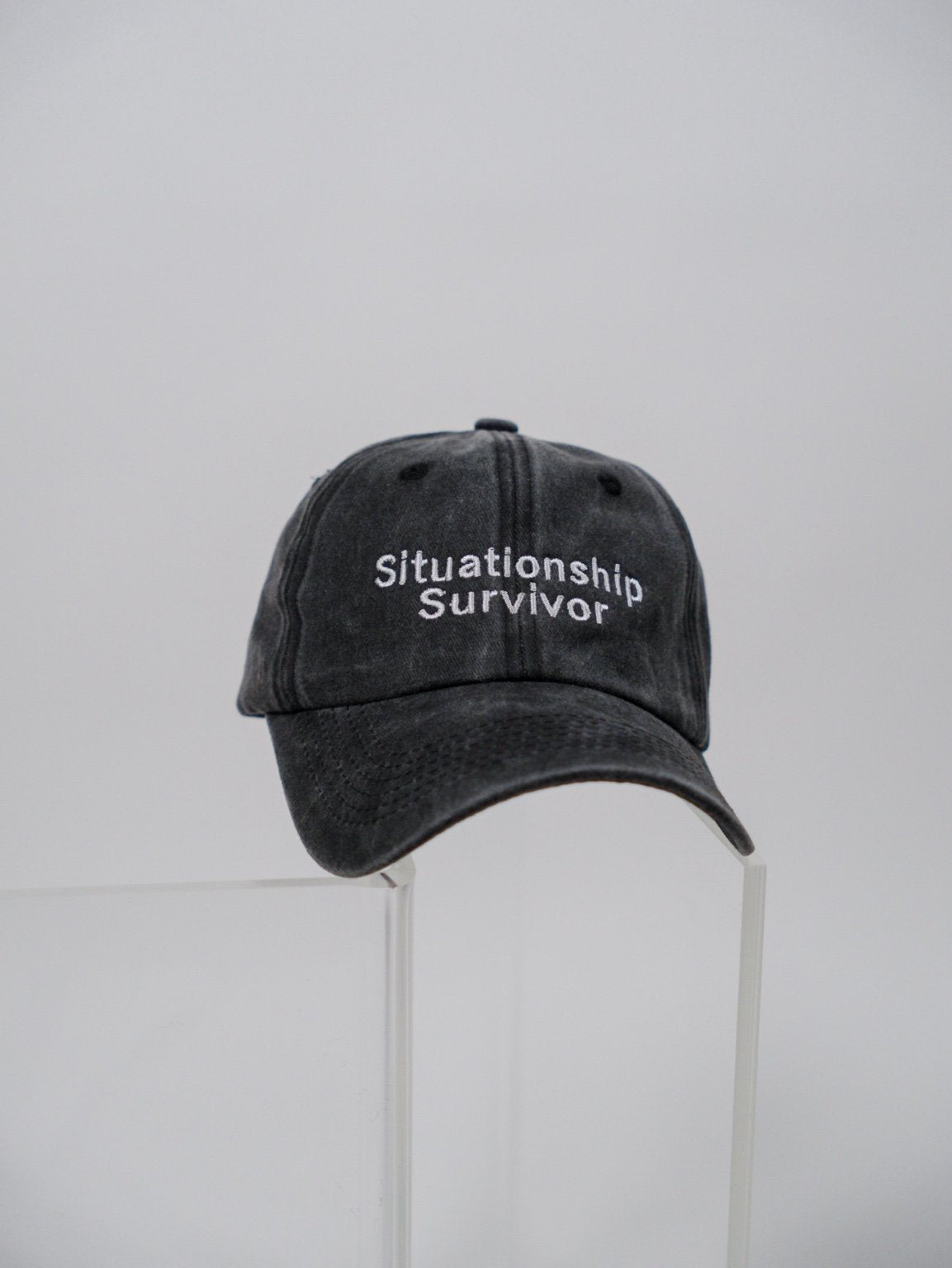 Situationship Survivor Black Cap