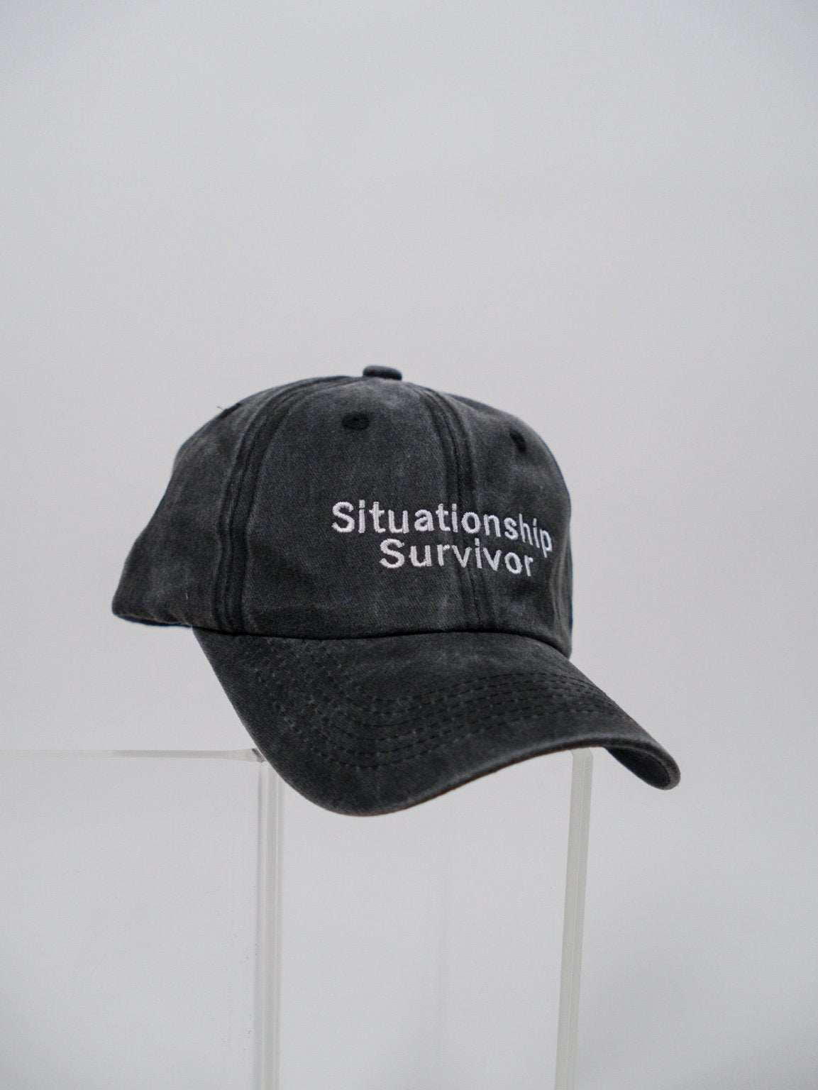 Situationship Survivor Black Cap