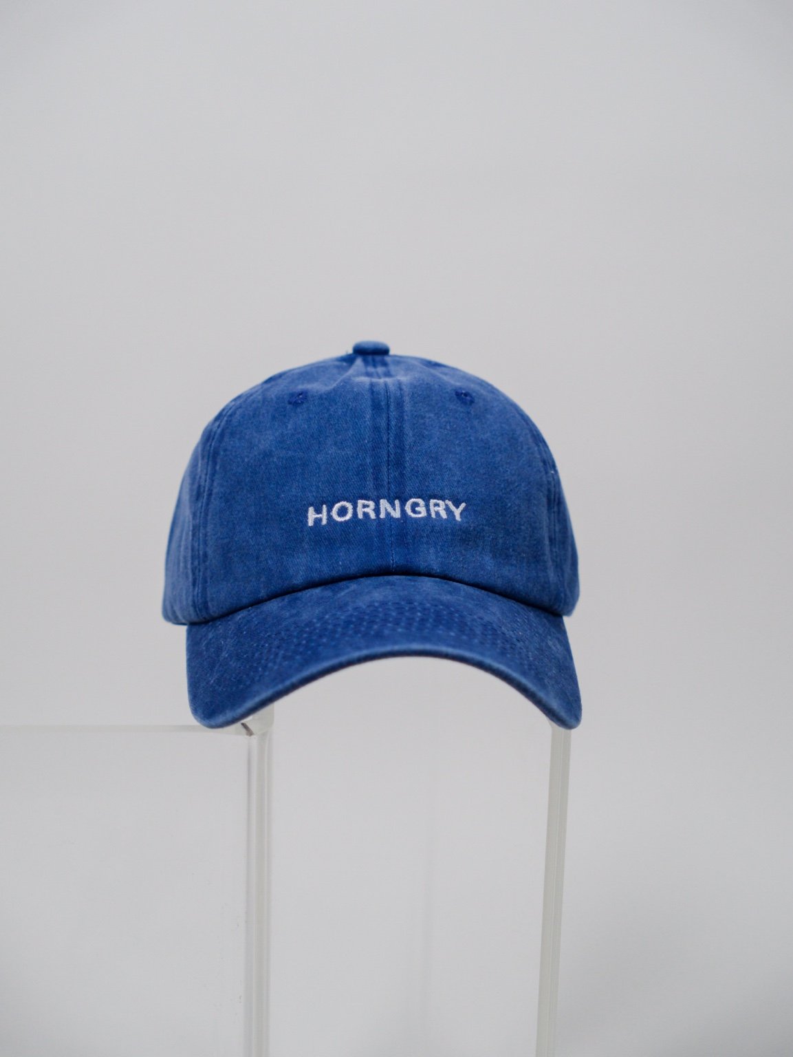 Horngry Blue Cap