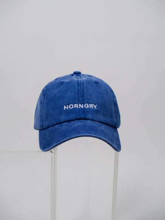 Horngry Blue Cap